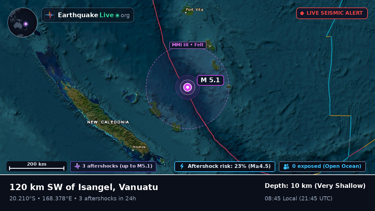 South Pacific Ocean (Vanuatu)