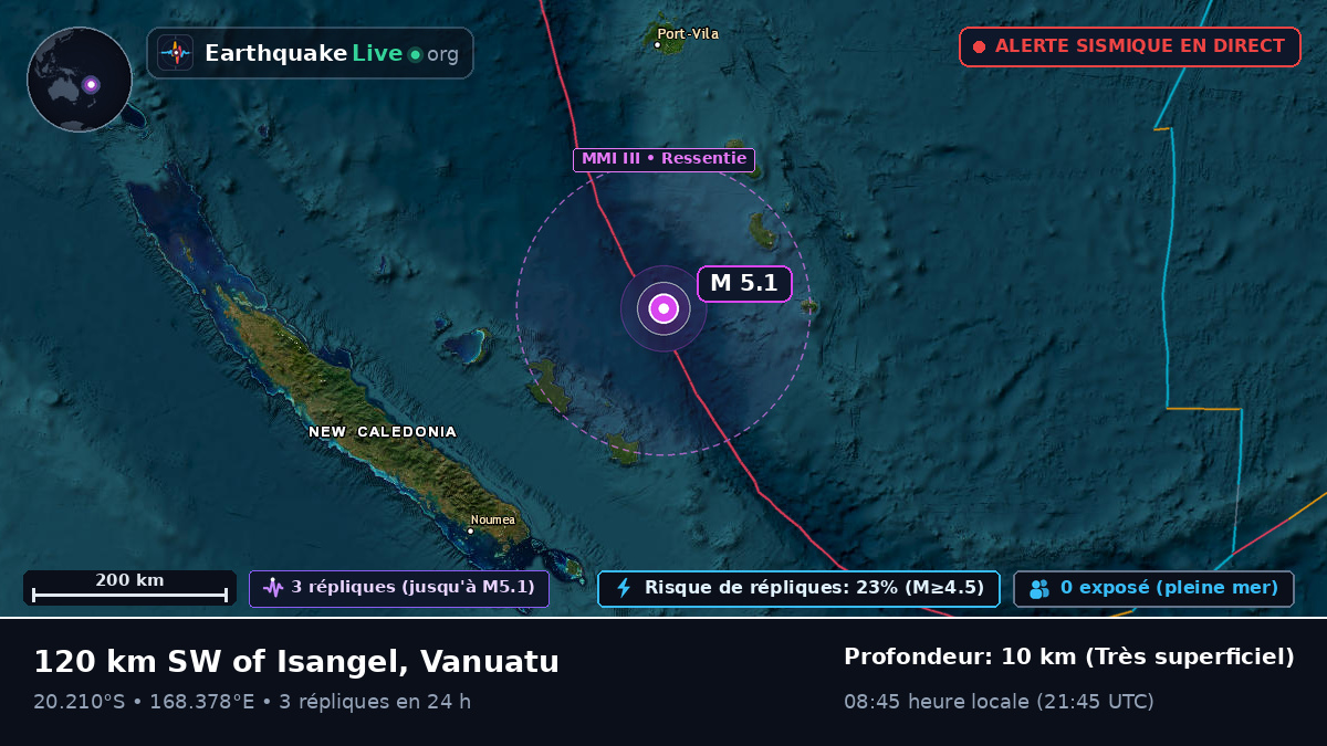 Océan Pacifique Sud (Vanuatu)