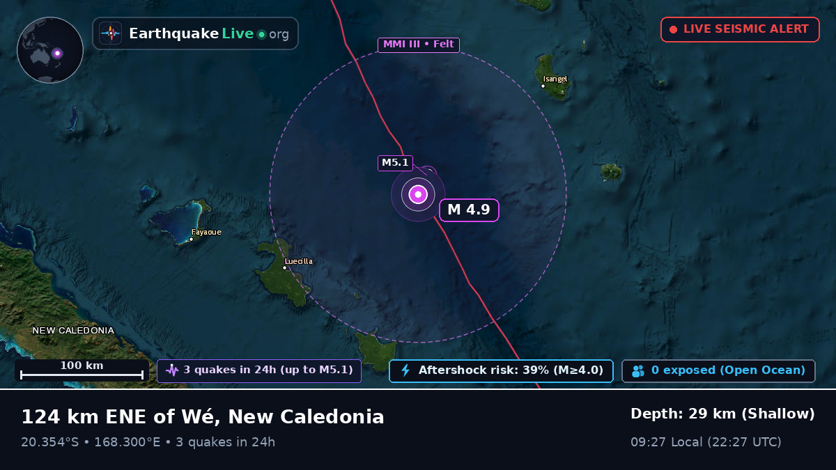 South Pacific Ocean (New Caledonia)