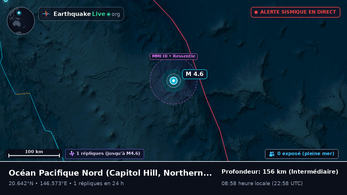 Océan Pacifique Nord (Northern Mariana Islands)