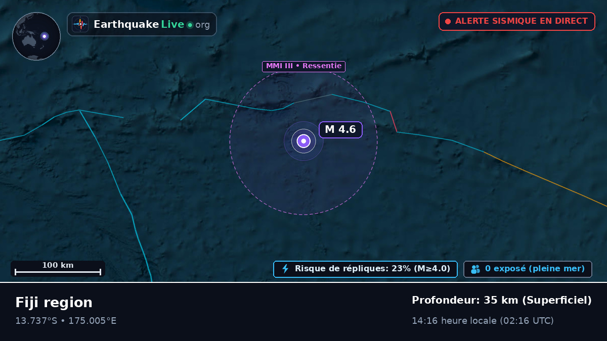 Océan Pacifique Sud (Fidji)