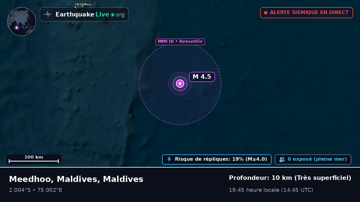 Océan Indien (Maldives)