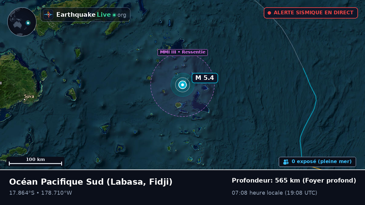 Océan Pacifique Sud (Fidji)