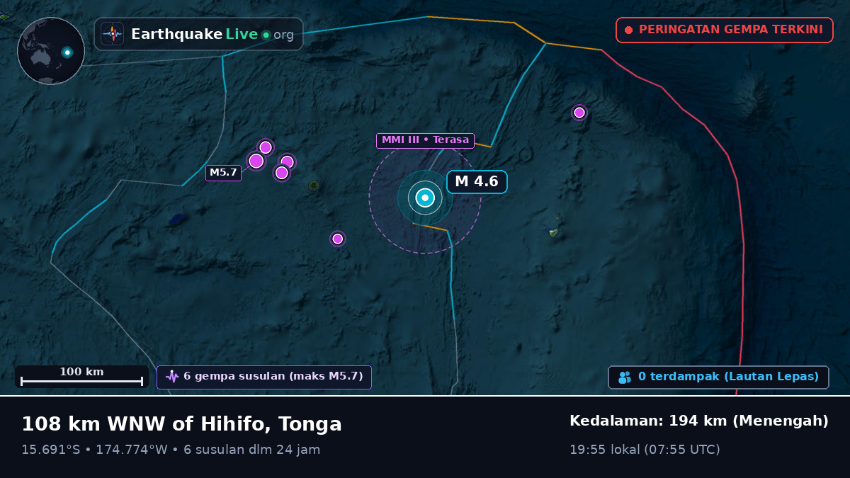 Samudra Pasifik Selatan (Tonga)
