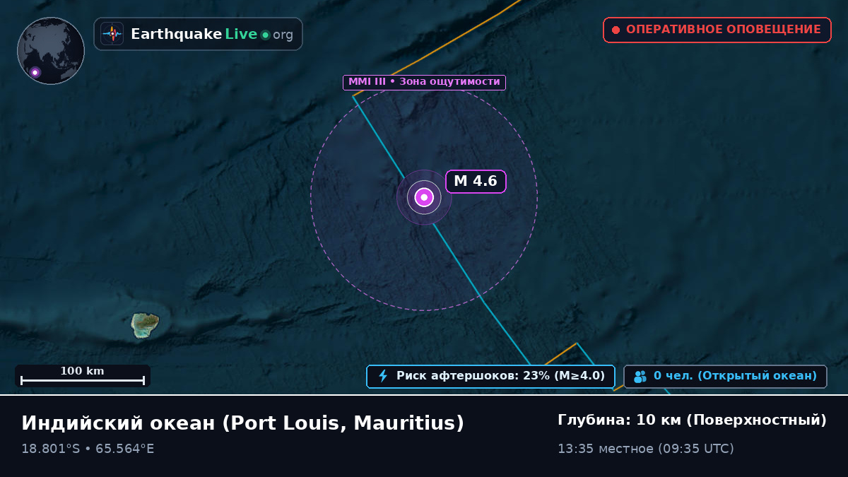 Индийский океан (Mauritius)