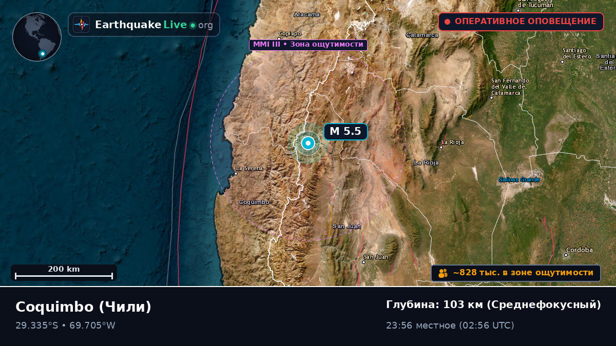 Coquimbo, Чили