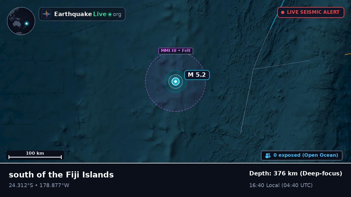 South Pacific Ocean (Tonga)
