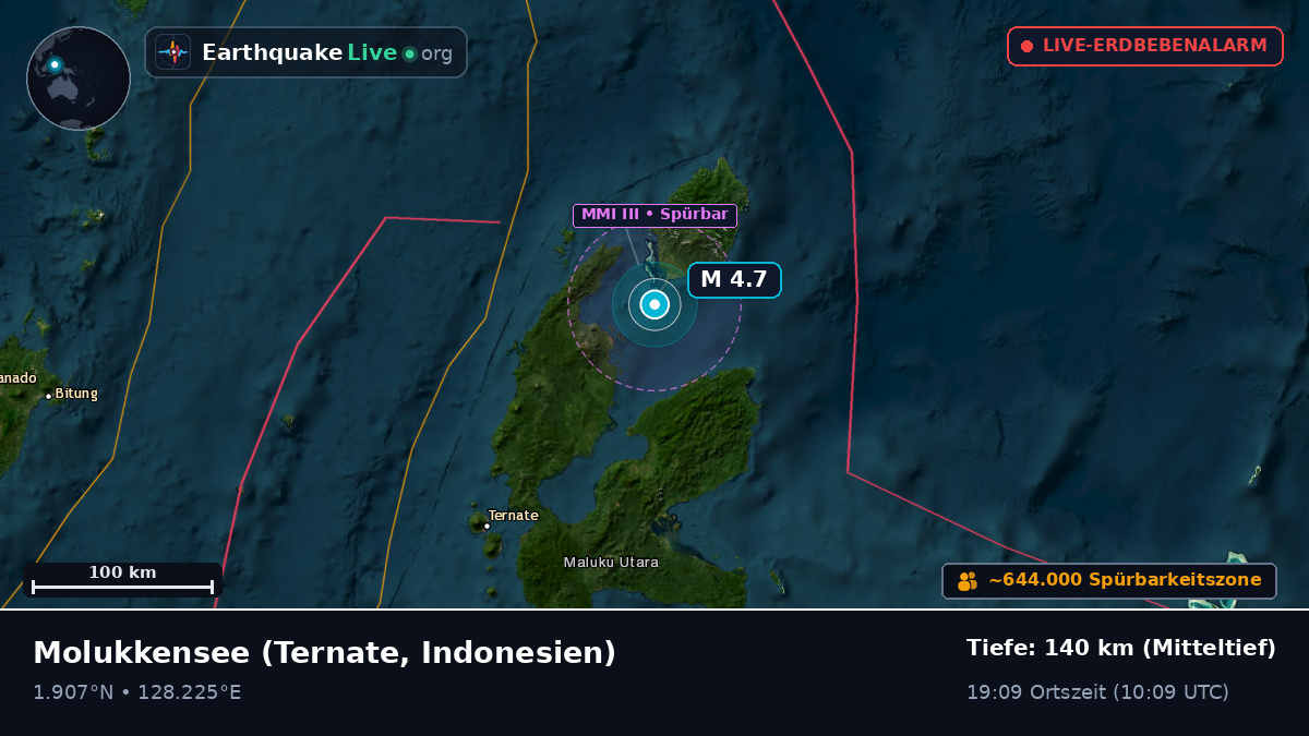 Molukkensee (Indonesien)