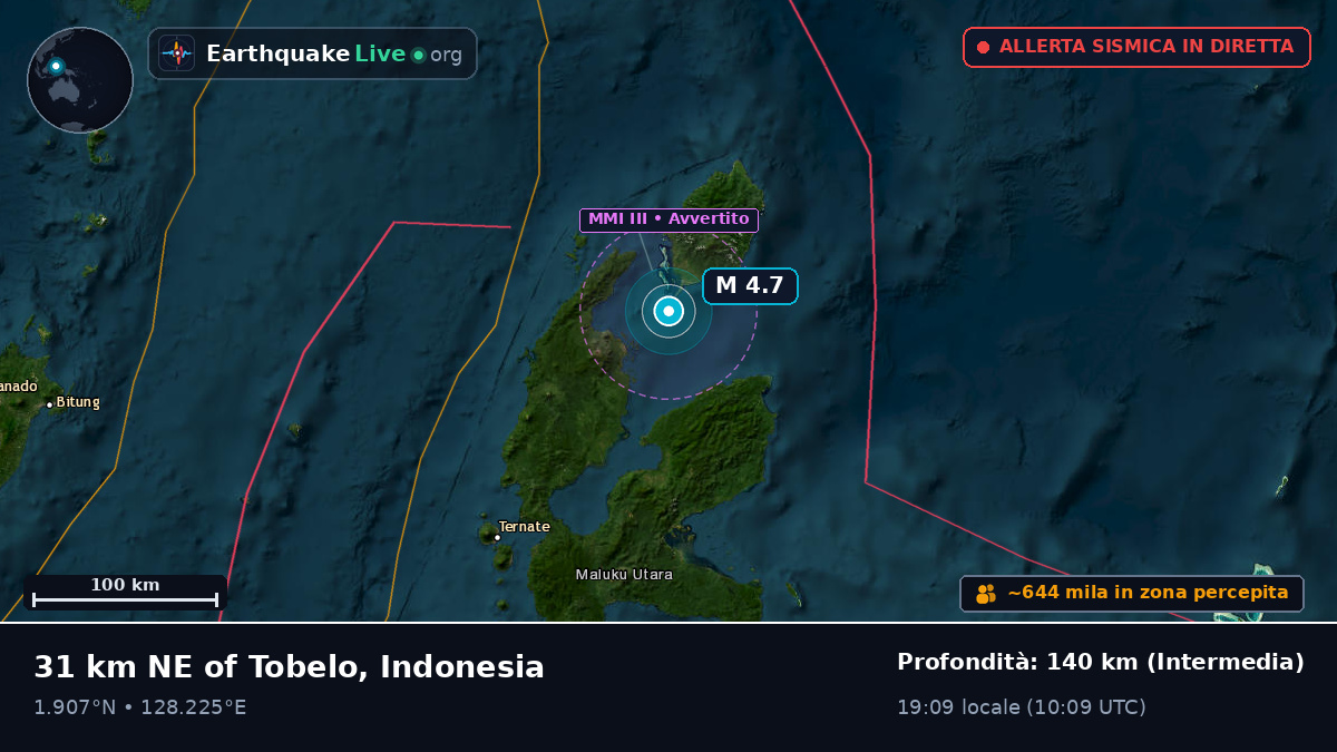 Mare delle Molucche (Indonesia)