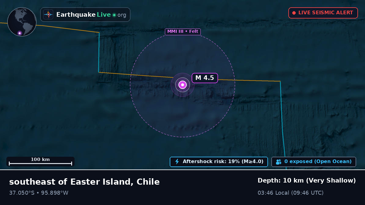 South Pacific Ocean (Chile)