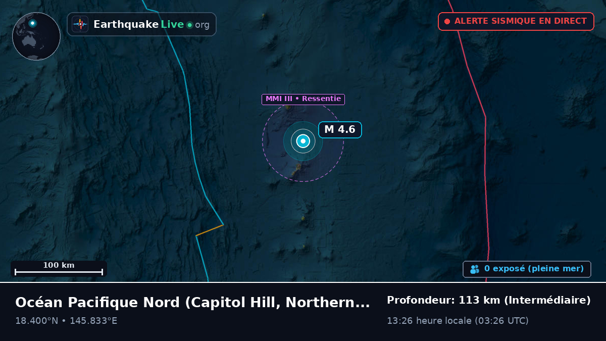 Océan Pacifique Nord (Northern Mariana Islands)