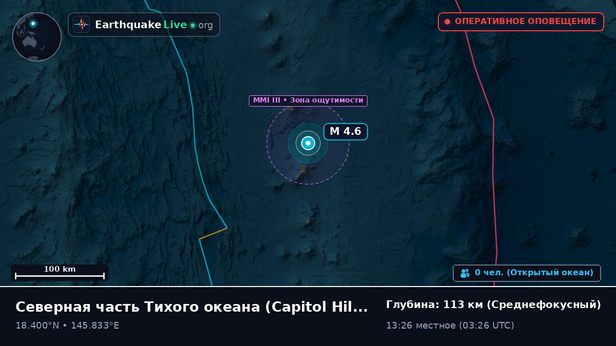 Северная часть Тихого океана (Northern Mariana Islands)