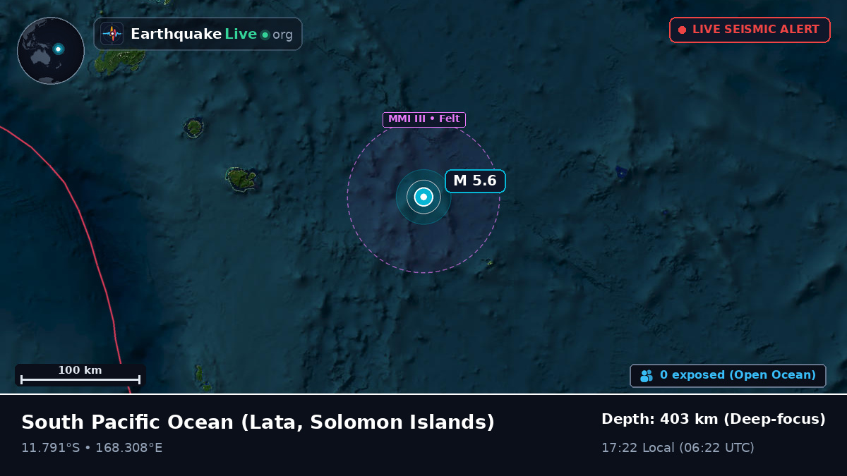 South Pacific Ocean (Solomon Islands)
