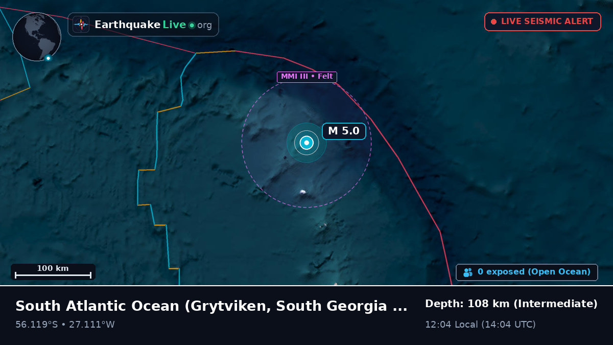 South Atlantic Ocean (South Georgia and the Islands)