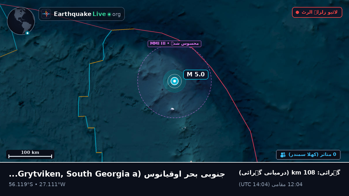 جنوبی بحر اوقیانوس (South Georgia and the Islands)
