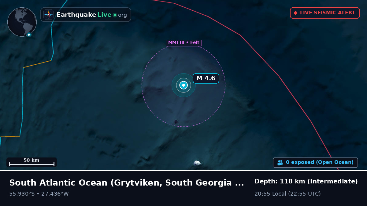 South Atlantic Ocean (South Georgia and the Islands)
