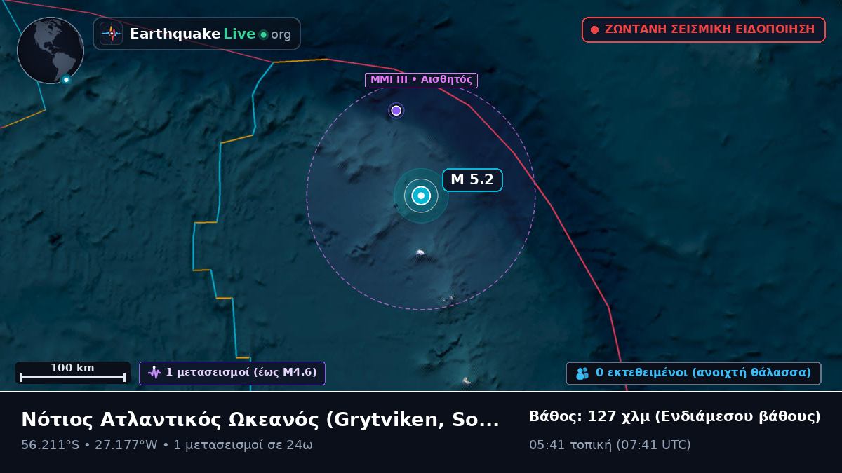 Νότιος Ατλαντικός Ωκεανός (South Georgia and the Islands)