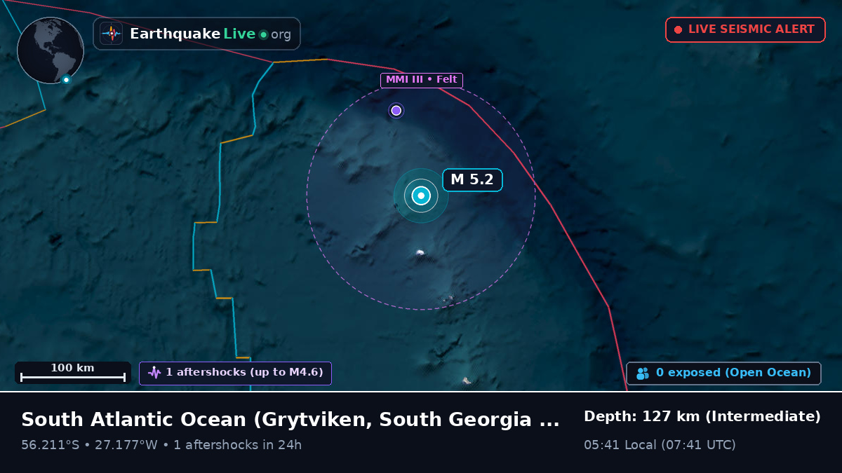 South Atlantic Ocean (South Georgia and the Islands)