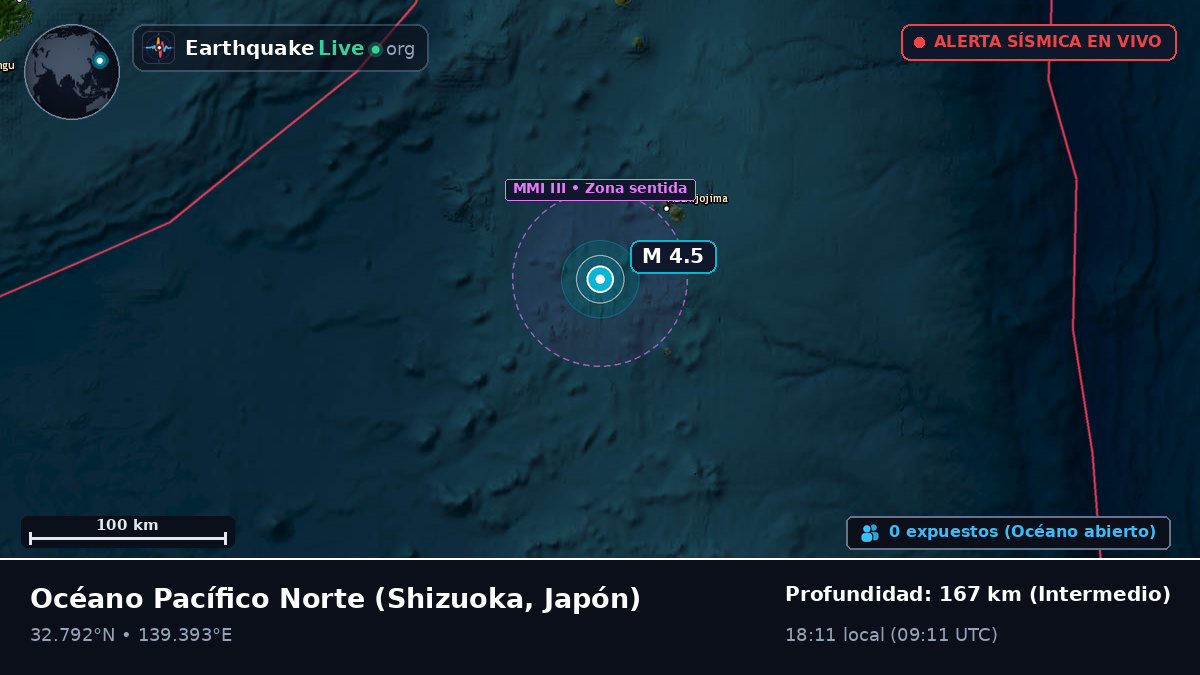 Océano Pacífico Norte (Japón)