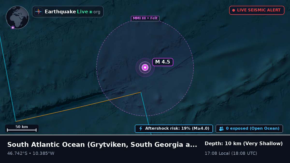 South Atlantic Ocean (South Georgia and the Islands)