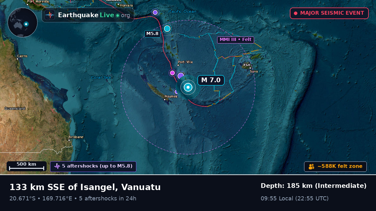 South Pacific Ocean (Vanuatu)