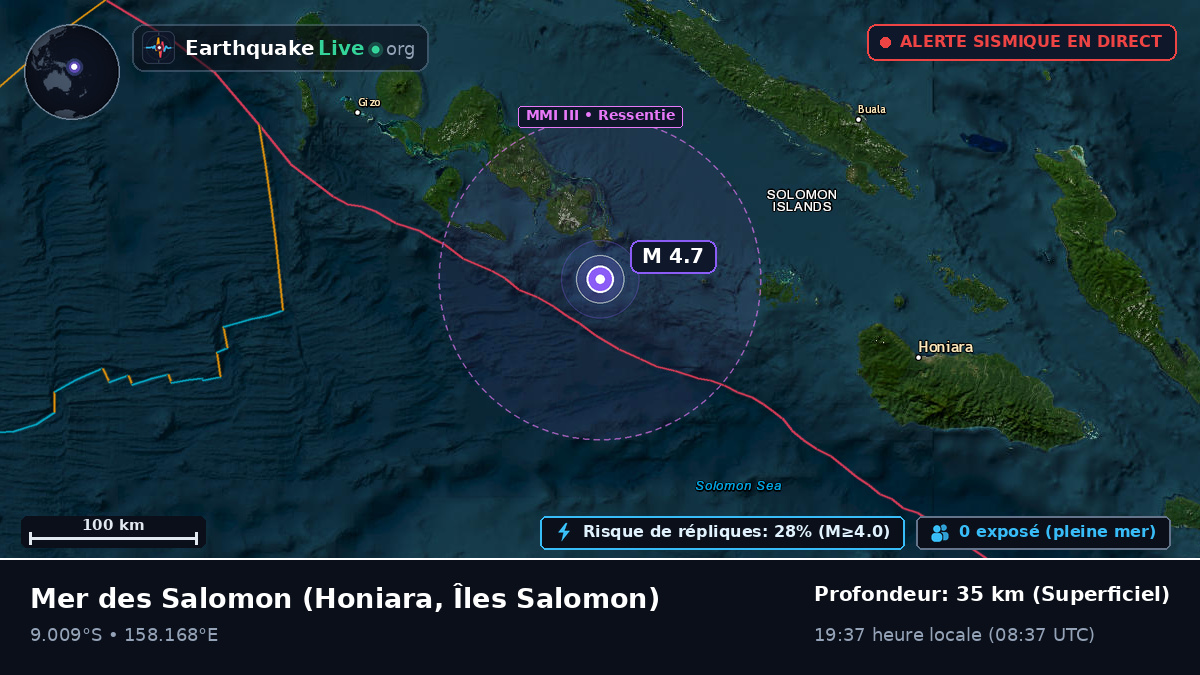 Mer des Salomon (Îles Salomon)