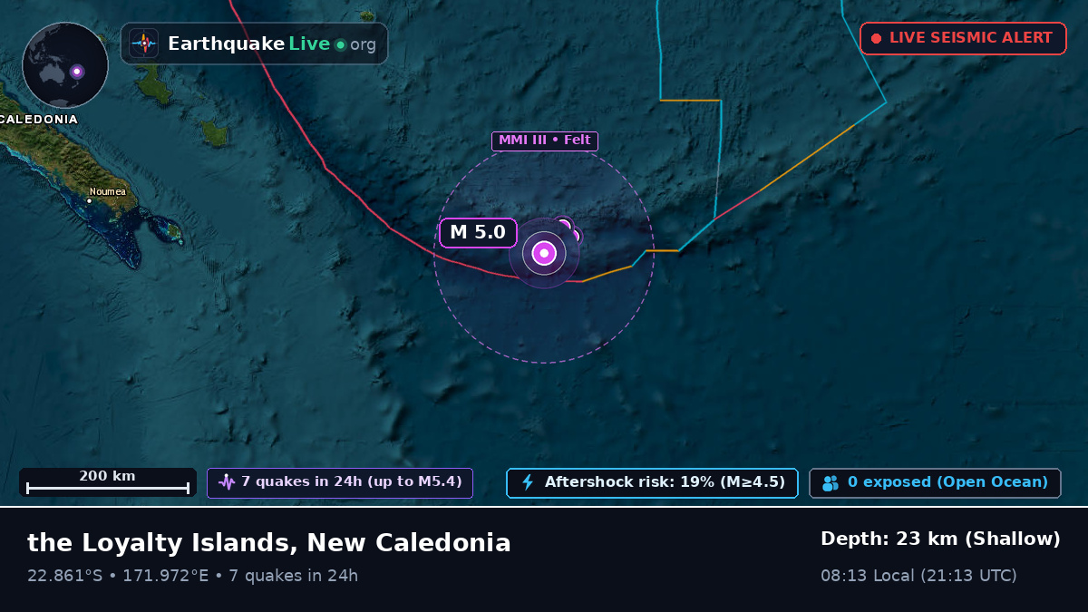 South Pacific Ocean (New Caledonia)