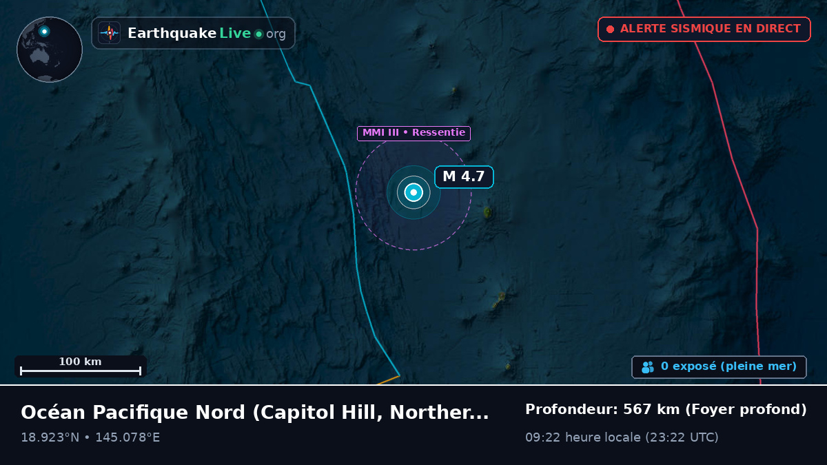 Océan Pacifique Nord (Northern Mariana Islands)