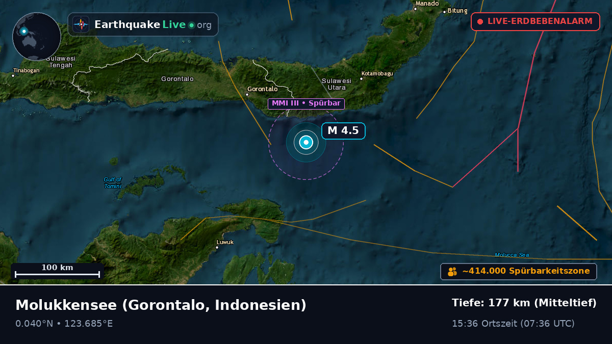 Molukkensee (Indonesien)