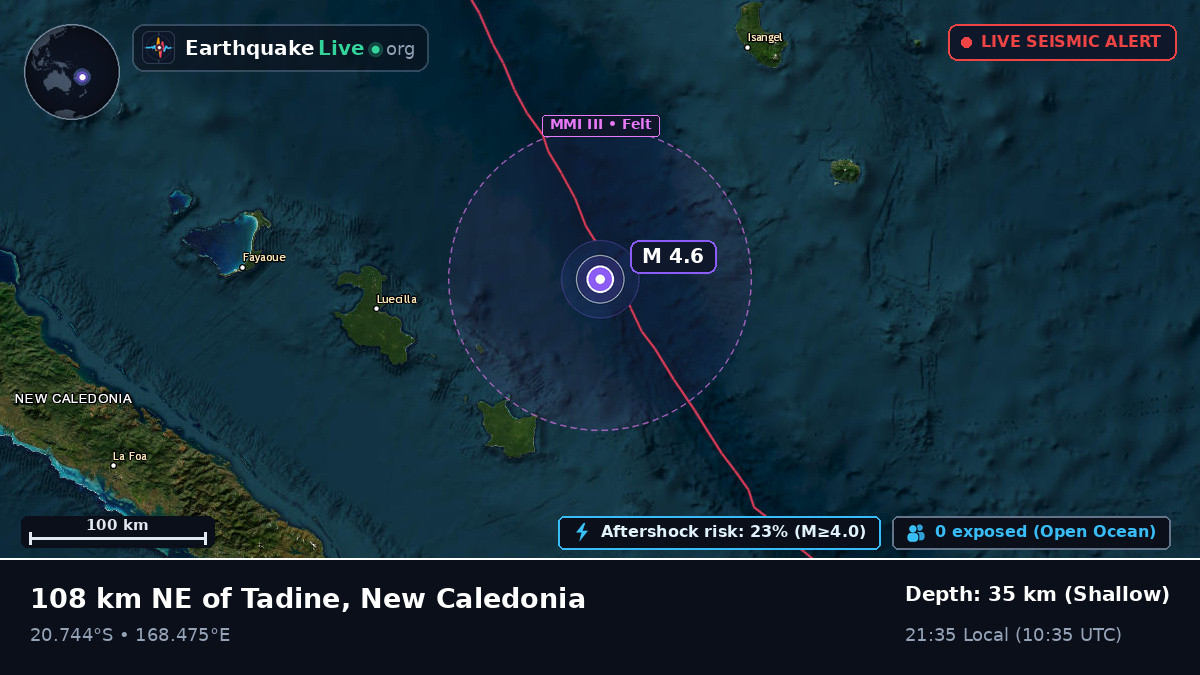 South Pacific Ocean (New Caledonia)