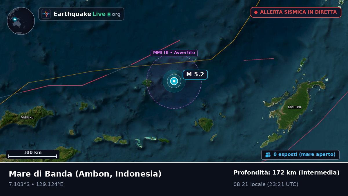 Mare di Banda (Indonesia)
