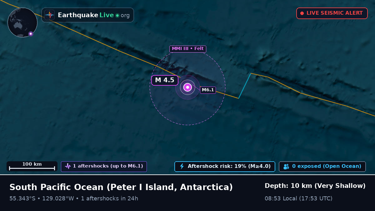 South Pacific Ocean (Antarctica)