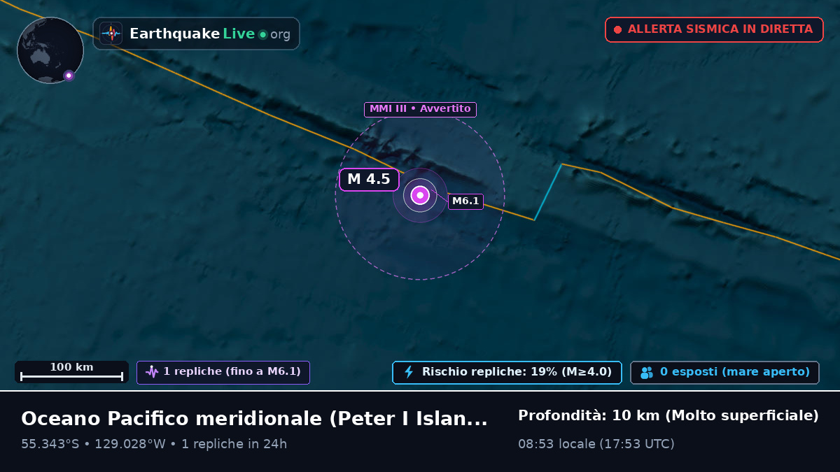 Oceano Pacifico meridionale (Antarctica)