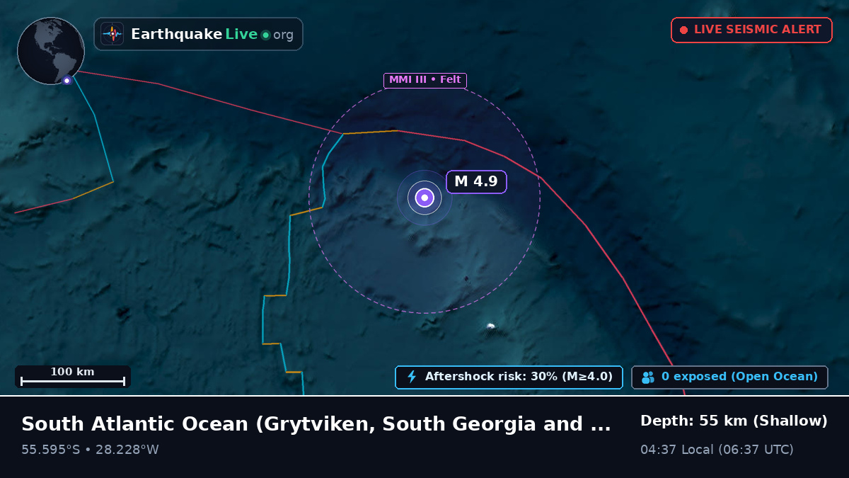 South Atlantic Ocean (South Georgia and the Islands)