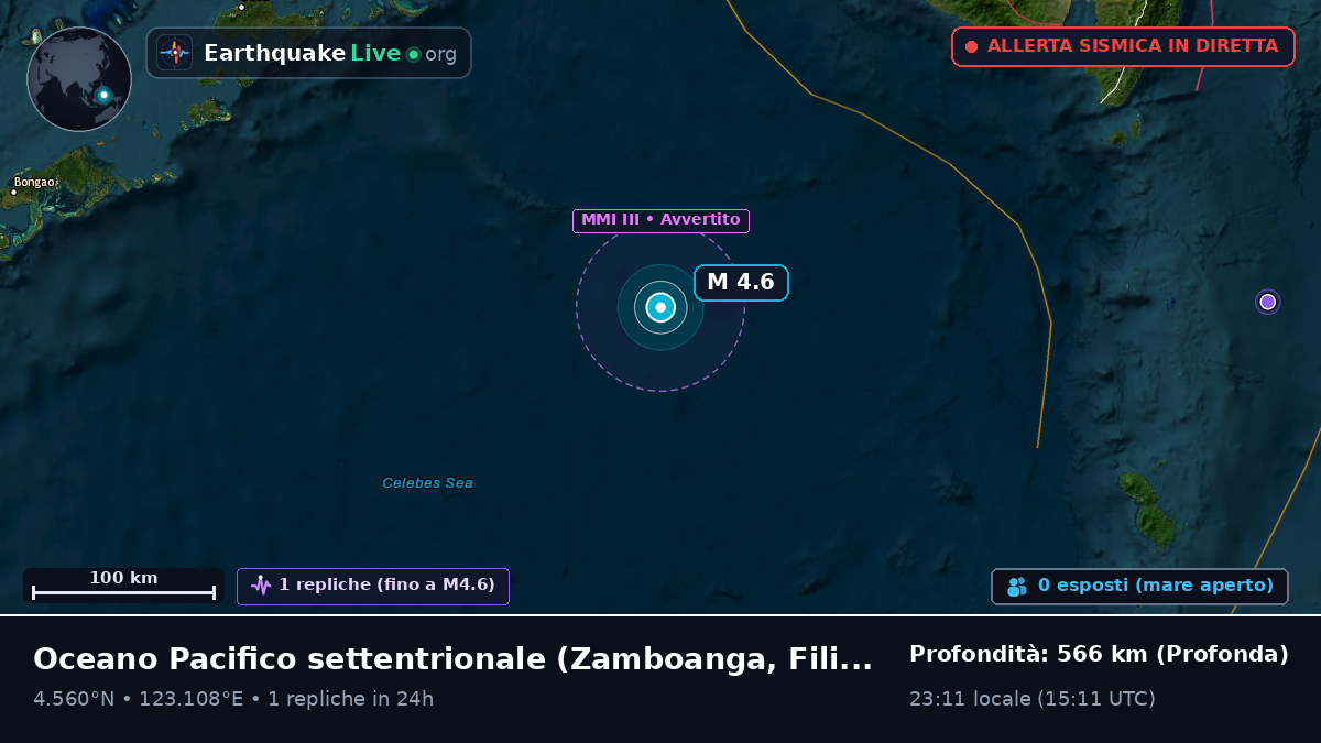 Oceano Pacifico settentrionale (Filippine)