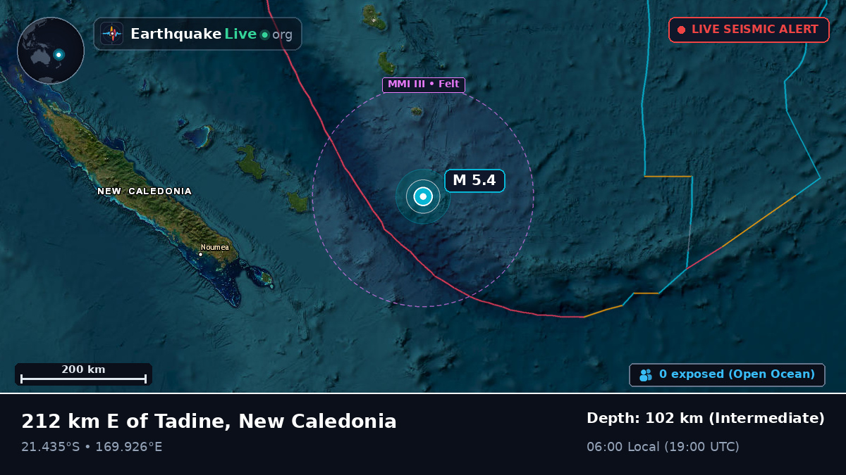 South Pacific Ocean (New Caledonia)