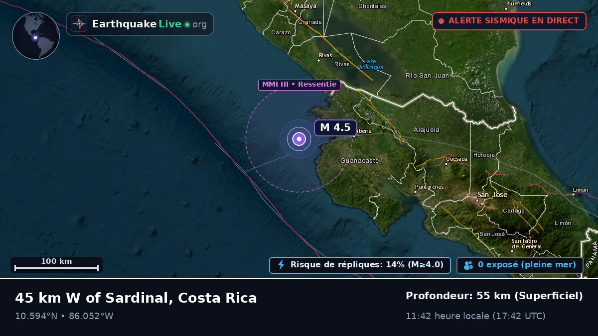 Mer des Caraïbes (Costa Rica)