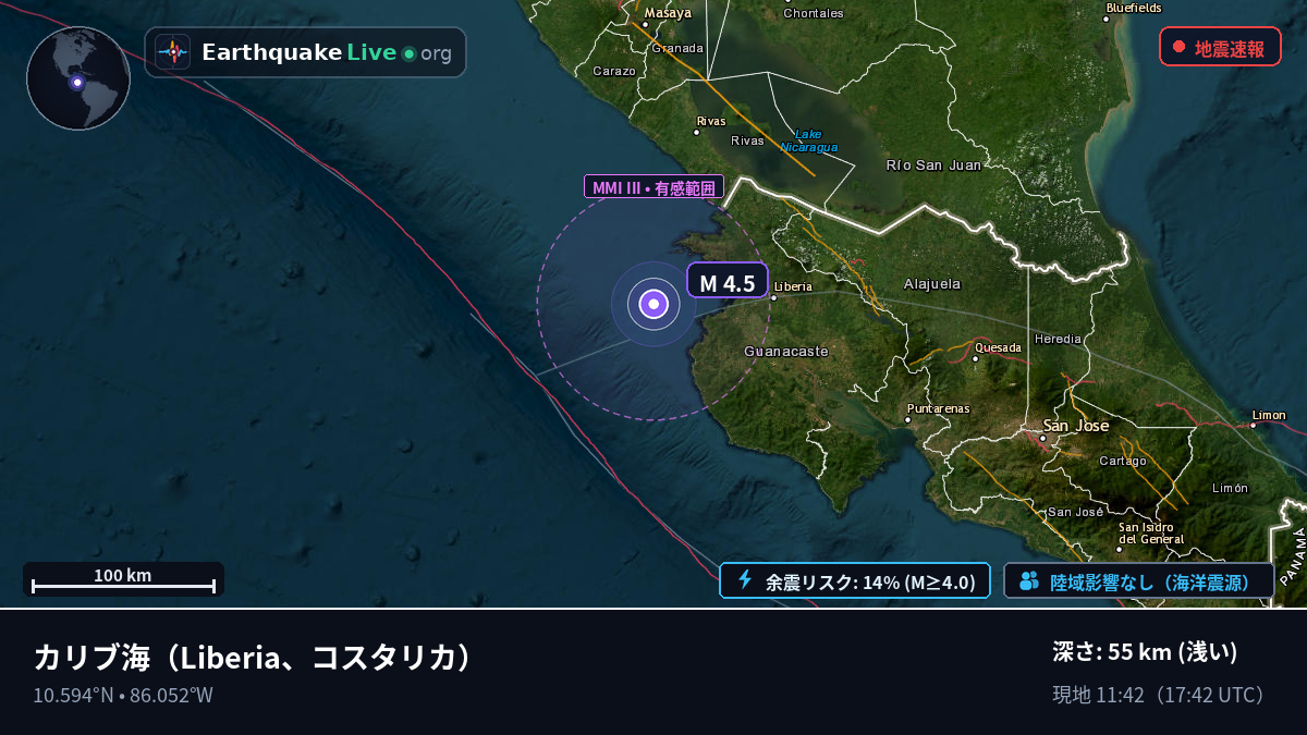 カリブ海 (コスタリカ)