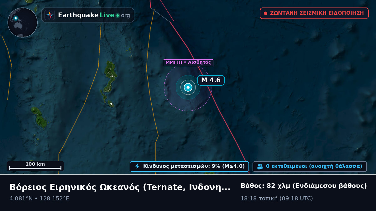 Βόρειος Ειρηνικός Ωκεανός (Ινδονησία)