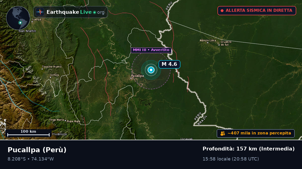 Ucayali, Perù