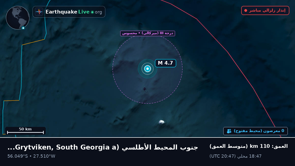 جنوب المحيط الأطلسي (South Georgia and the Islands)