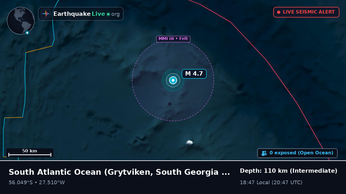 South Atlantic Ocean (South Georgia and the Islands)