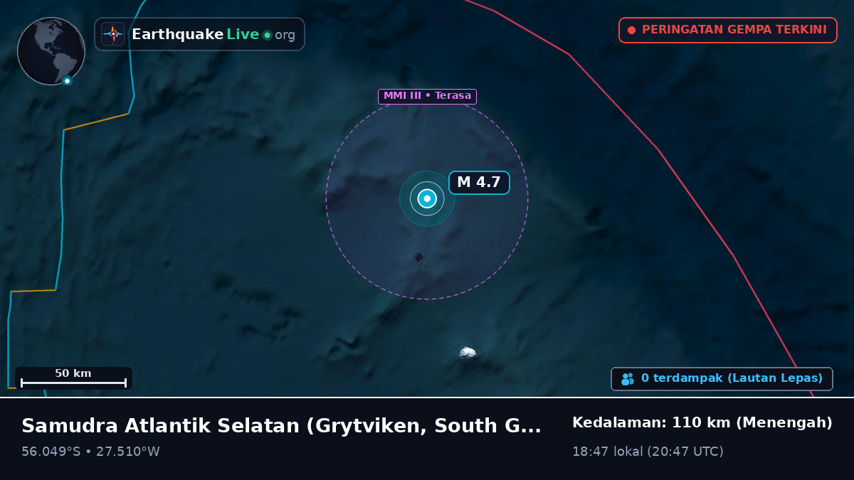 Samudra Atlantik Selatan (South Georgia and the Islands)