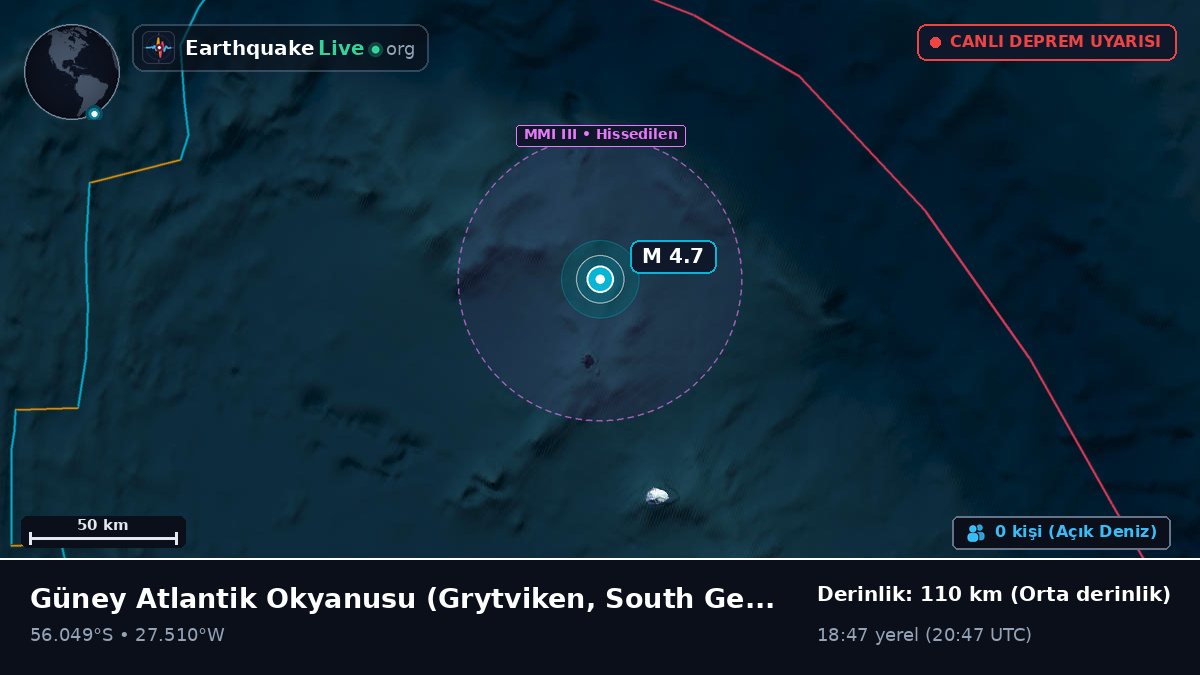 Güney Atlantik Okyanusu (South Georgia and the Islands)