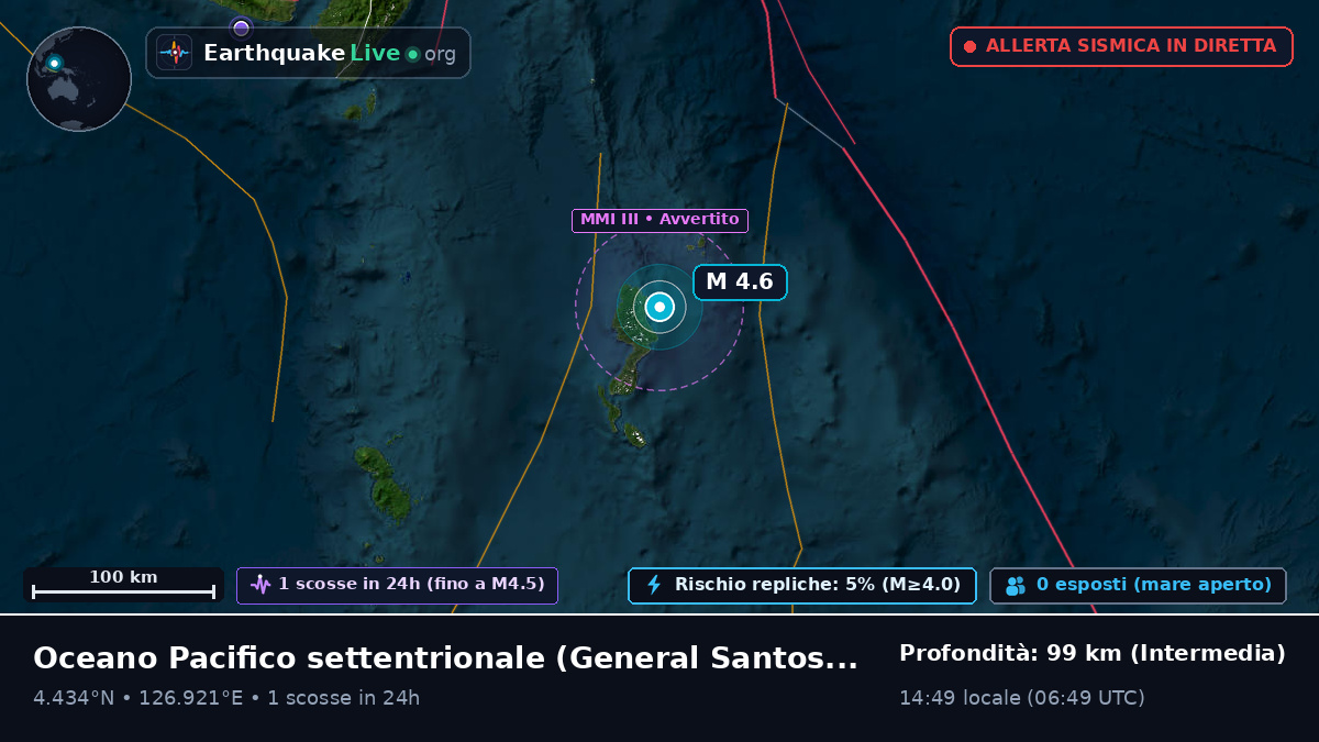 Oceano Pacifico settentrionale (Filippine)