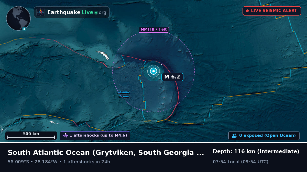 South Atlantic Ocean (South Georgia and the Islands)