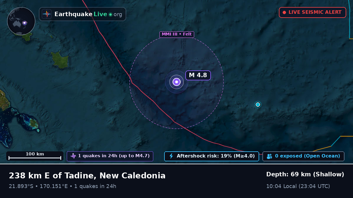 South Pacific Ocean (New Caledonia)