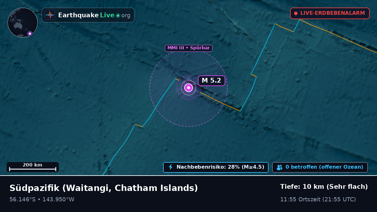 Südpazifik (Chatham Islands)