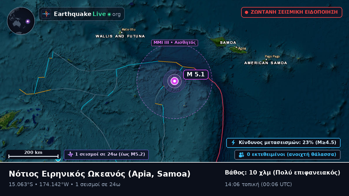Νότιος Ειρηνικός Ωκεανός (Samoa)