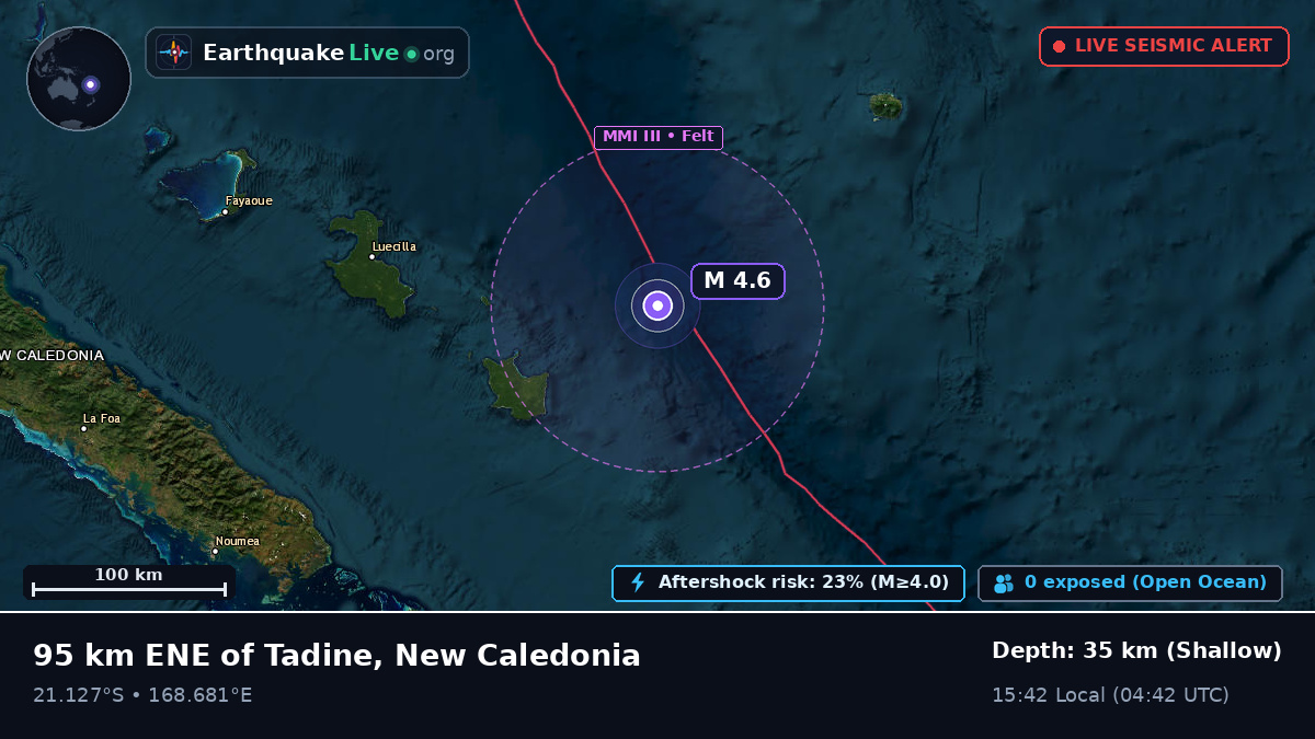 South Pacific Ocean (New Caledonia)